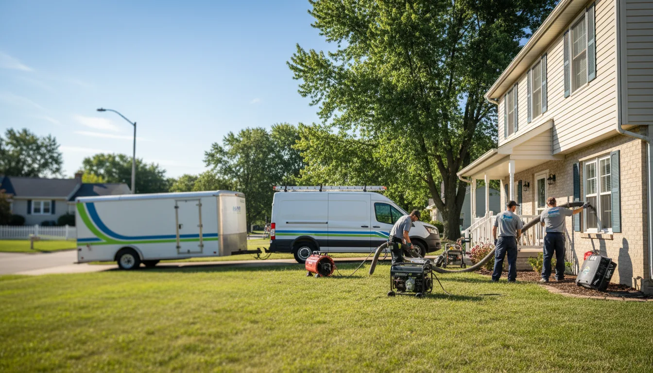 Flooded Basement Restoration And Cleanup With Repair in Rock Rapids, IA near me